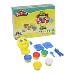 Play Doh Play Faces Activity Toy for Kids 3Y+, Multicolour