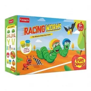 FunDough  racing worms, 3Y+