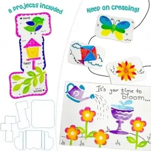 Imagimake Stamp Art Garden, 2Y+ (Multicolor)
