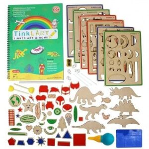 Butterfly Edufields 6in1 DIY Art Craft Activity kit Multicolour 3Y+