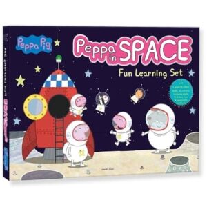 Wonder House Books Peppa In Space Fun Learning Activity Set for kids 3Y+, Multicolour