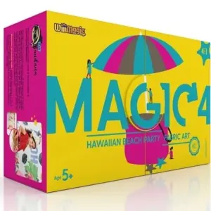 Magic4 Art Hawaiian Beach Party, for Girls 5 Years and Above
