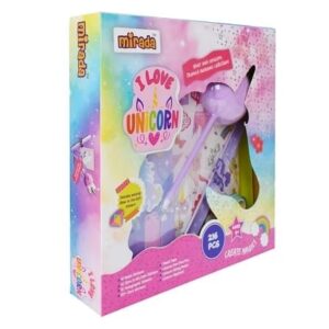 I Love Unicorn Goodie Bag, Arts and Crafts for Kids of Age 3 Years+, Creative Play for Kids, Multicolour