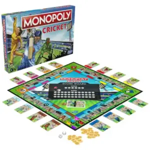 Monopoly Cricket Board Game 2 to 6 Players For Families, 8Y+