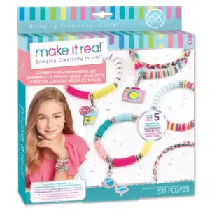 Make It Real Summer Vibes Heishi Bead Set Multicolour, 8Y+