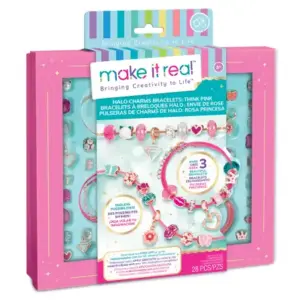 Make It Real Halo Charms Think Pink Multicolour, 8Y+