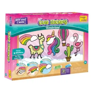 Imagimake Clay Stickers - Wonderland, 3Y+