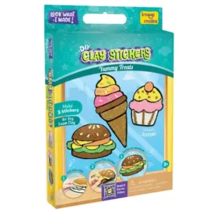 Imagimake Clay Sticker - Yummy Treats, 3Y+