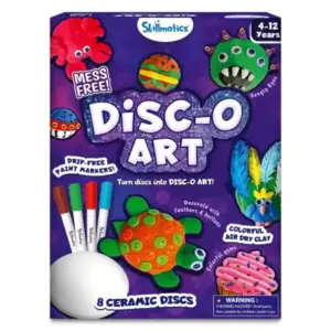 Skillmatics Disc-O Art, No Mess Art & Craft Activity, 4Y+