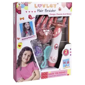Luvley Hair Braider Tool Set with Accessories, 2 Modes, 3Y+