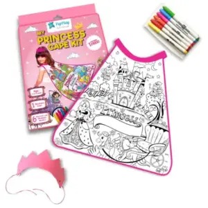 Pepplay Cotton My Princess Cape Coloring Kit, 6Y+