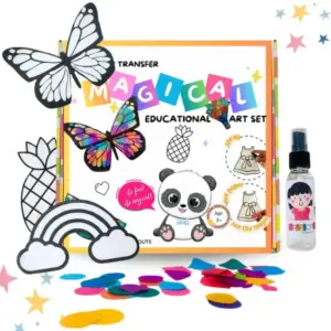 Craftopedia Magical Color Transfer Paper Art Kit - Fun DIY Activity Box, Toddlers, Creative Art & Craft Kit, 3Y+