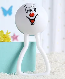 Babyhug Joy Rattle - White And Blue
