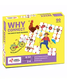 Chalk and Chuckles Why Connect Game - Multicolour