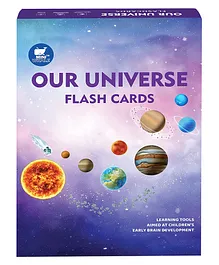 Miniwhale Our Universe Flash Cards - 32 Cards