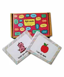 Zooplay India Sight Words Flashcards Pack of 40 -...
