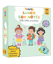 Zooplay India Lunch Box Notes Flashcards Multicolour -...