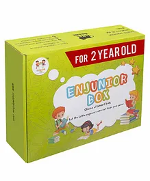 Enjunior Box Educational Activity Game With Coloring...