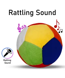 VGRASSP Soft Plush Baby Rattle Ball Stuffed Toy For...